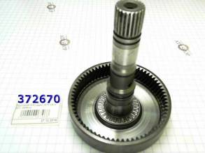 Входной вал с коронной шестернёй, Input shaft W / Ringgear BTR DSI-6 M (SHAFTS) 0511689040