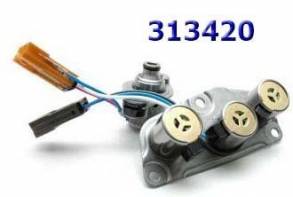 Блок Соленоидов из 3-х на площадке и 1-го отдельно с проводом заземлен (SOLENOID GROUPS) 31940-4AX04, 31940-4AX05