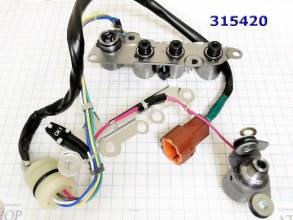 Блок Соленоидов из 4-х на площадке и 1-го отдельно с проводом заземлен (SOLENOID GROUPS) 31940-80X05