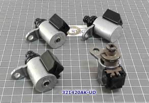 Комплект соленоидов вариатора из 4-х штук  (Соленоид LOW COAST (28 Om) (SOLENOID GROUPS)