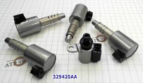 Комплект линейных соленоидов (5 шт), JF017E / JF016E (CVT) Solenoid Ki (SOLENOID GROUPS)