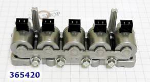 Блок Соленоидов A4CF1 / A4CF2 / A5CF1 / A5CF2, 5шт на площадке, без ре (SOLENOID GROUPS) 46313-23000, 123505