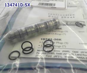 O-Ringed End Plug Kit, 11mm((AW FWD 5 & 6 SPEED) END PLUG KIT, 11mm O- (VALVE BODY PARTS) 15741-36K