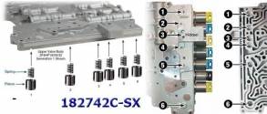 (Заказывайте по позиции 182742C-SX) Комплект поршней аккумулятора (7шт (PISTONS AND RETAINERS)