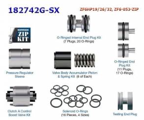 Ремонтный комплект гидроблока, Zip Kit ZF6HP19 / 26 / 32, ZF6-053-ZIP (VALVE BODY PARTS)