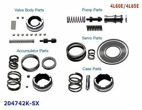 Performance Pack 4L60E / 4L65E Pump,Valve Body, And Accumulator (VALVE BODY PARTS)