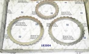 Комплект стальных и опорных дисков, ZF6HP26 / ZF6HP26A / ZF6HP28, 2002 (STEEL MODULES) 183753#, 1068-298-038