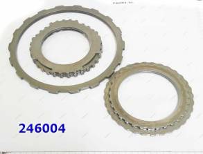 Комплект Стальных дисков, Ford CD4E, Mazda LA4AEL 1998-Up (STEEL MODULES) 112753