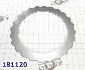 Стальной диск [24Tx1,6x97] Clutch "E" ZF6HP19 / 6HP21 2002-Up (STEELS)