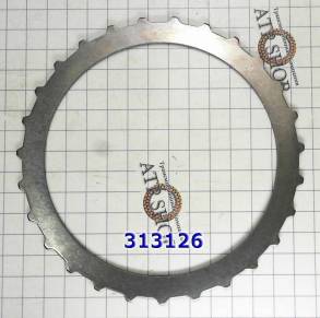 Стальной диск [27Tx1,7x112] сцепления High RE4R01A / RE / RL4F02A / R4 (STEELS) 075703, RE4-211A