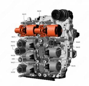 Соленоид регулировки давления K1 / K2 (N435 / N439) 0DE / 0DW / 0GC / (TEMP ITEMS)