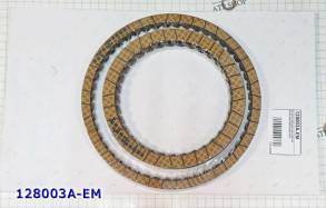 Комплект фрикционных дисков DQ500 / 0BH / 0DE / DQ380(DSG) (TEMP ITEMS)