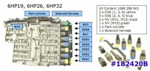 (Заказывайте по позиции 182420B-EM) Комплект соленоидов из 9-ти штук ( (SOLENOIDS)