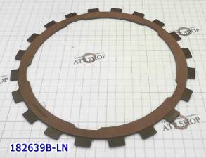 Фрикционный диск гидротрансформатора  (185×3.0x20T, наружные зубья) (TEMP ITEMS) FZF14F1-30
