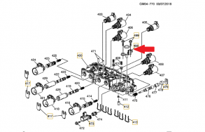 Соленоид паркинга 9T45 2017-up (SOLENOIDS)