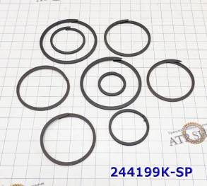 Комплект (9 шт) компрессионных тефлоновых колец F4A-EL / 4EAT-F (TEMP ITEMS)