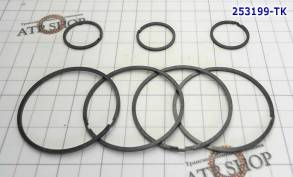 Комплект (7 шт) уплотнительных колец FW6A-EL, 3D-замки, KIT (7pcs) (вх (SEALING RINGS)