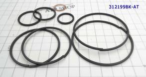 Комплект (7 шт) компрессионных тефлоновых колец JF402E / JF405E Sealin (SEALING RINGS)