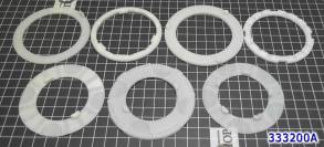 Комплект (7 шт) пластиковых шайб/ вошеров, A340E (TEMP ITEMS)