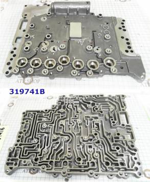 Верхняя часть гидроблока под соленоиды, Valve Body RE5R05A, Hyundai\Ki (VALVE BODIES) 46210-4C000