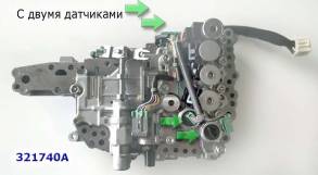 Плита управления  в сборе (Гидроблок), Valve Body, JF011E(CVT), (с 2-м (VALVE BODIES) F11-51, 2800A098#, 31705-1XF1A#