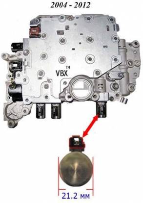 Плита управления в сборе (гидроблок), U150 / U151E / U15F на автомобил (VALVE BODIES) 35410-48020