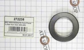 (Заказывать по позиции 272238), A604 / 606 / 62TE Bearing, Front Plane (WASHERS) 4412229AB#