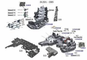 акпп DL501 (0B5) PHIDEON A4 A5 A6 A7 Q5 MACAN