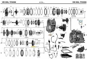 акпп 09G\09K\09M A3 TT BEETLE/ BEETLE CONVERTIBLE GOLF JETTA/JETTA WAGON PASSAT...