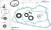 Комплект прокладок и сальников RD1, M4TA. MDLA  HONDA CRV 1997-2004 (Р 380002AC-PC (OVERHAUL KITS)