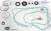 Комплект прокладок и сальников SLXA HONDA CIVIC 2001-Up (Ремкомплект/ 380002BA-PC (OVERHAUL KITS)
