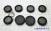 Комплект поршней вилок переключения DQ500 / 0BH / 0BT 128965KA-AT (PISTONS AND RETAINERS)