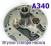 Pump A340 Body W / Gears ( 9.38mm thick Gears) (340 26A) (PUMPS, PUMP BODIES AND STATORS) 340-26A