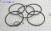 Комплект (5 шт) компрессионных тефлоновых колец, DCT450 (6DCT450) MPS6 121199BK-AT (SEALING RINGS)