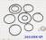 Комплект (9 шт) компрессионных тефлоновых колец F4A-EL / 4EAT-F (TEMP ITEMS)