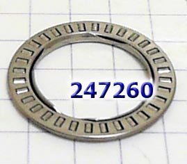 Подшипник упорный роликовый, с обоймой, размеры (2,5мм x 27мм x 40мм), 247260F-EM (WASHERS) FN11-19-324A, XS4Z7D234AC