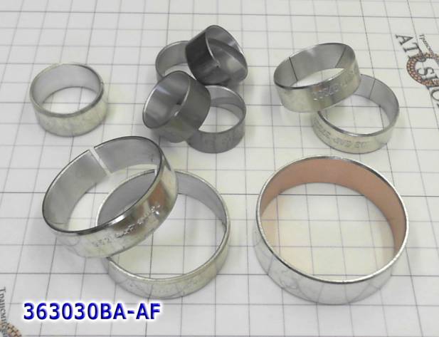 Комплект (9 шт) биметаллических втулок F5A51 / W5A51 Bushing Kit 363030BA-AF (BUSHING KITS)