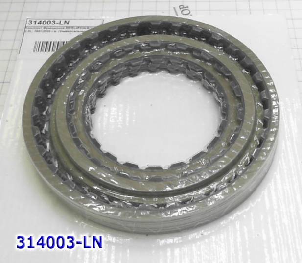 Комплект Фрикционов RE / RL4F03A / B/V 1.6 / 2.0L, 1991-2005 г.в. (Уни 314003-LN (FRICTION MODULES)