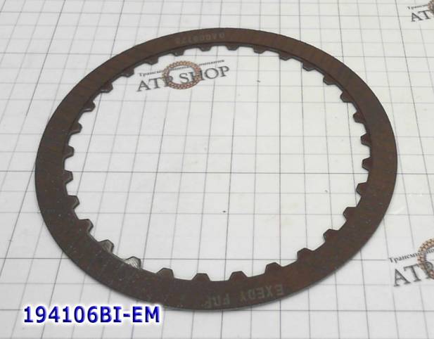 Фрикционный Диск K1 [30Tx1,85x148] 722.9 внутренние зубья 194106BI-EM (FRICTIONS) A220-272-0125