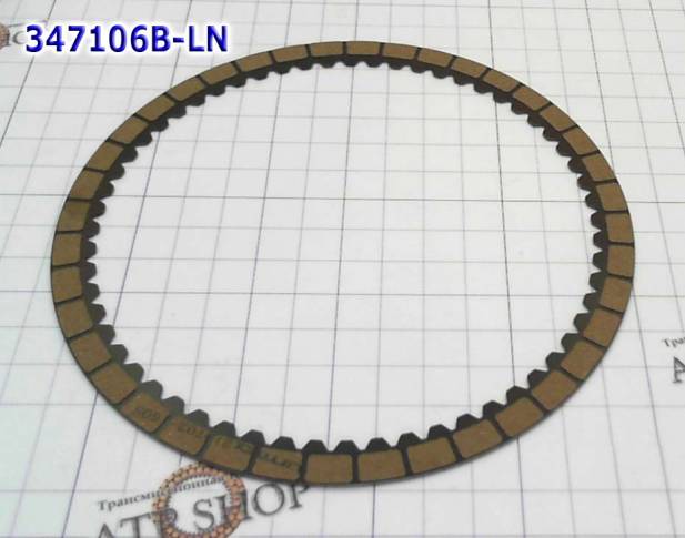 Фрикционный Диск "C2" (Direct / 5,6,7,8) [60x1.5x140] 09S / UB80E 347106B-LN (FRICTIONS) 35667-06020, 35667-33040