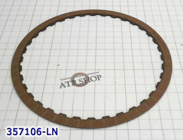 Фрикционный Диск Direct (С2) [36Tx2x169] AC60F 2015-Up 357106-LN (FRICTIONS) 35667-71010