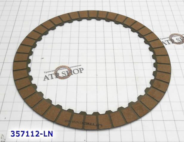 Фрикционный Диск B2 [36Tx 1.8 x 169] AC60F 2015-Up 357112-LN (FRICTIONS) 35682-71010