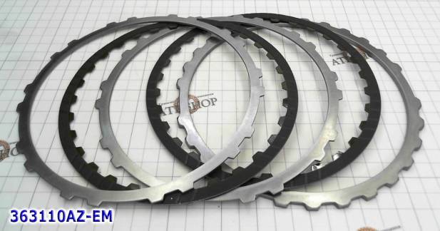 Пакет сцепления Reverse F4 / F5A51 / R4 / V4 / R5 / V5A51 все фрикцион 363110AZ-EM (POWER PACKS) 45444-39500