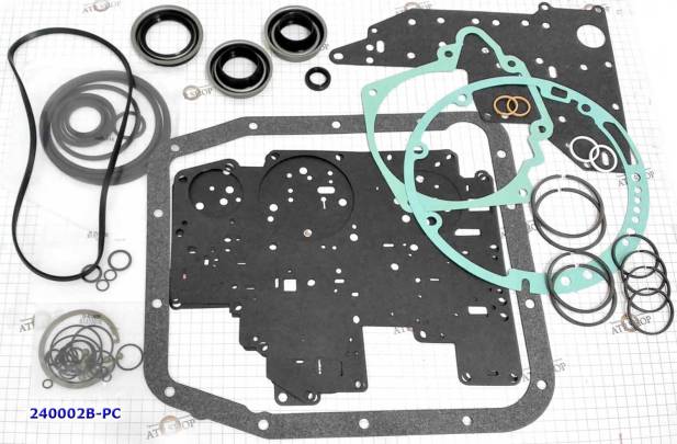 Комплект прокладок и сальников 4R70W / AODE-W Ford без поршней 1993-19 240002B-PC (OVERHAUL KITS)