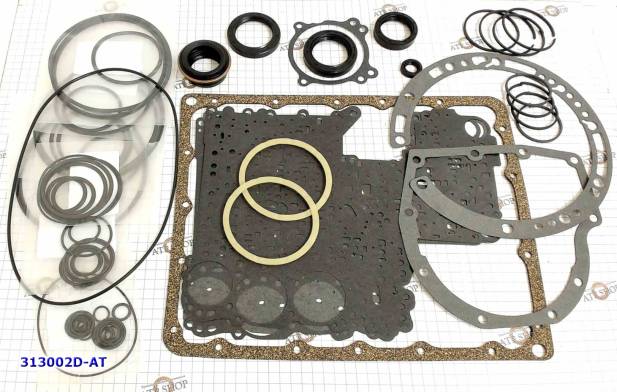 Комплект прокладок и сальников RE4R01A / R4AEL с шайбами Nissan / Infi 313002D-AT (OVERHAUL KITS)