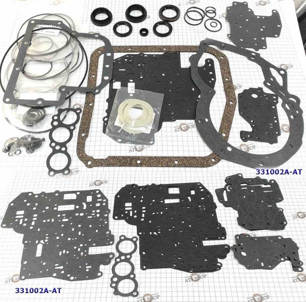 Комплект прокладок и сальников A130L / 131L / 132L Series. тефлоновые 331002A-AT (OVERHAUL KITS)