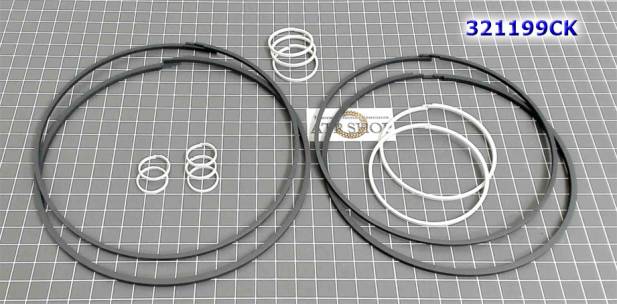 Комплект (11 шт) компрессионных тефлоновых колец JF011E с большими кол 321199CK-AT (SEALING RINGS)