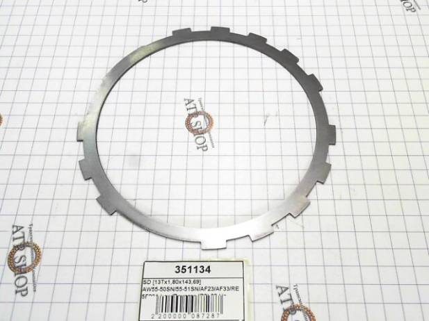 Стальной диск Low / Reverse (B3) [13Tx1,8x143,69] AW55-50SN / 55-51SN 351134 (STEELS)