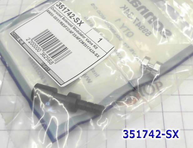 Oversized Solenoid Modulator Valve Kit AW55-50 / 51 / RE5F22 / AF33 / 351742-SX (VALVE BODY PARTS)