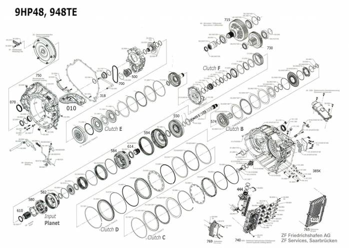 акпп 9HP48/ 948TE CHEROKEE 500X TORO CIVIC CR-V ODYSSEY PASSPORT PILOT UR-V DISC...